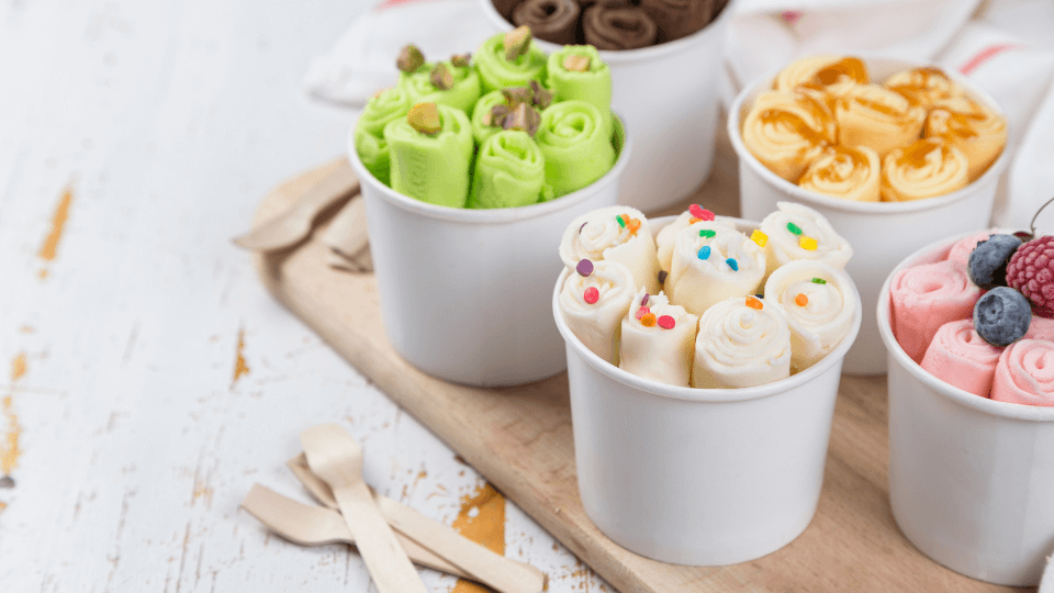 roll ice cream